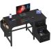 Black Home Office Desk