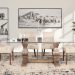 Decoration for Glass Dining Table