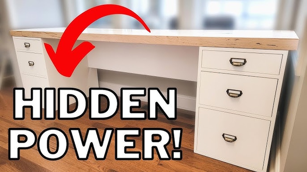 How to Build a Home Office Desk