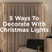 How to Decorate a Bedroom With Christmas Lights