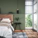 How to Decorate a Bedroom With Green Walls