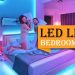 How to Decorate a Bedroom With Led Lights
