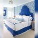 How to Decorate a Blue And White Bedroom