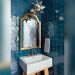 How to Decorate a Blue Tile Bathroom