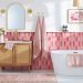 How to Decorate a Pink Tiled Bathroom