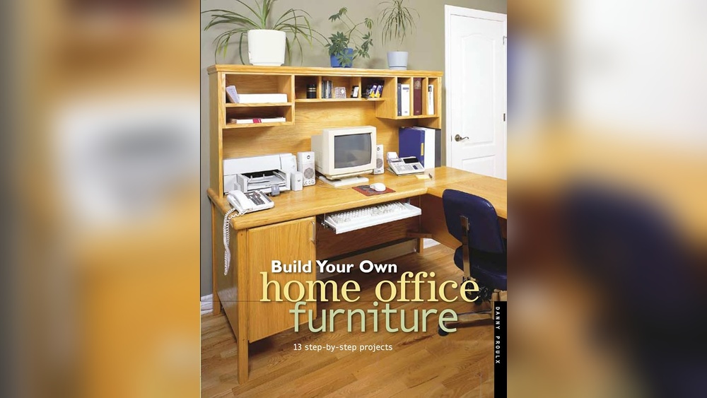 How to Make Your Own Home Office Desk And Hutch