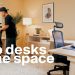 How to Set Up a Home Office 2 Desks