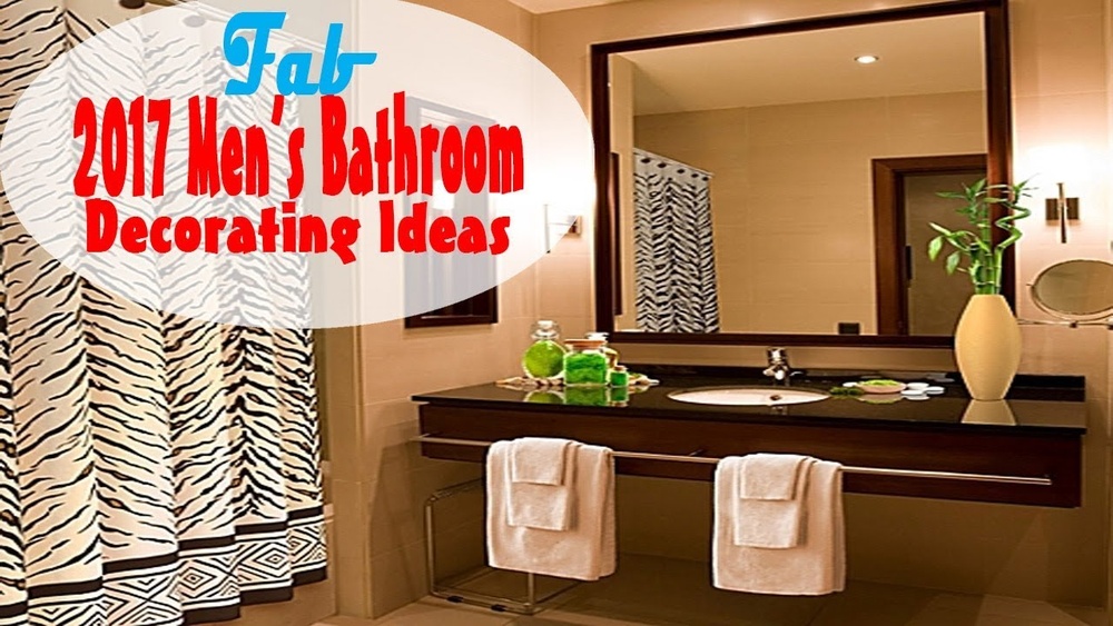 Men'S Bathrooms Decorating