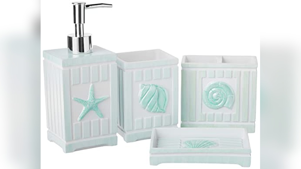 Bathroom Seashell Decor