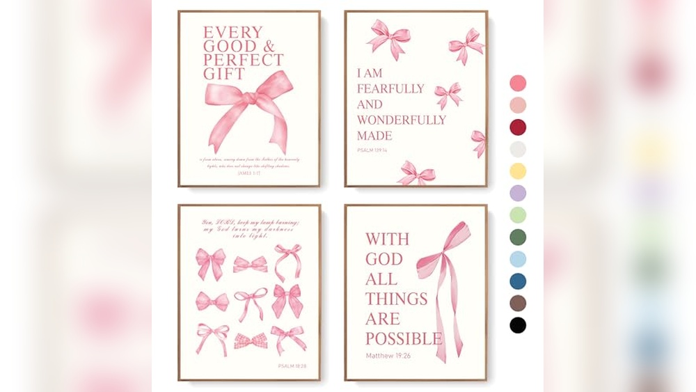 Bow Bedroom Decor