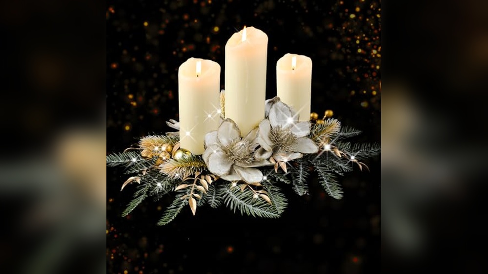 Elegant Christmas Dining Table Decor
