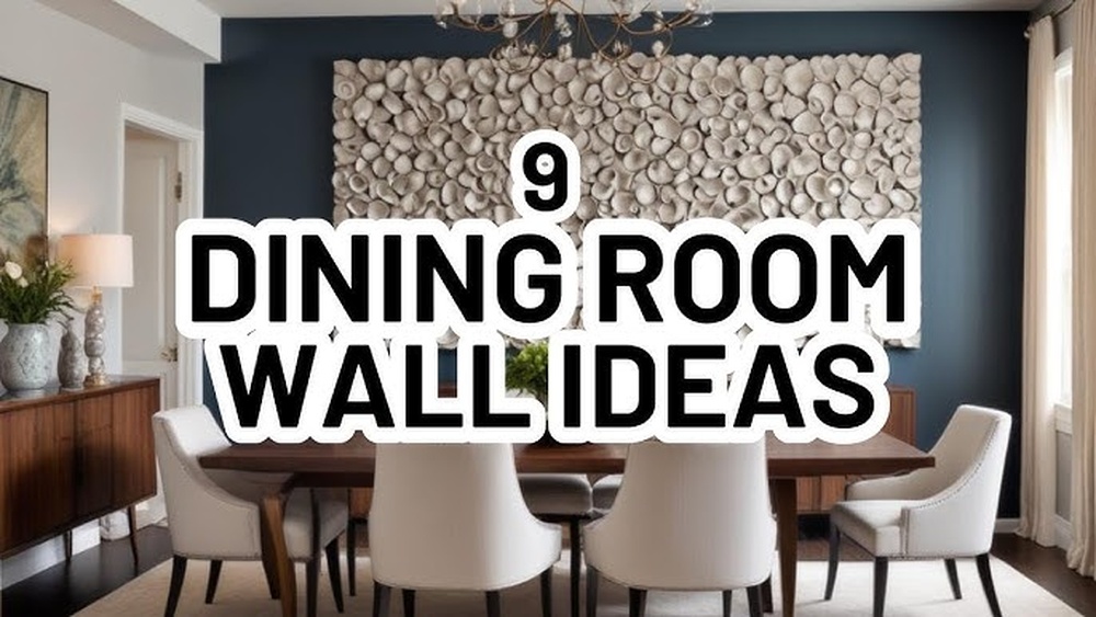 How to Build Dining Room Wall Decor