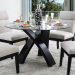 How to Decorate a Black Glass Dining Table