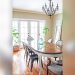 How to Decorate a Dining Room With French Doors