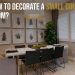 How to Decorate a Dining Room With Wall of Windows