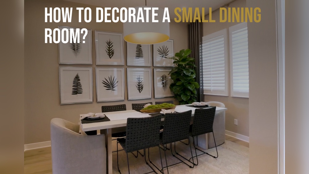 How to Decorate a Dining Room With Wall of Windows