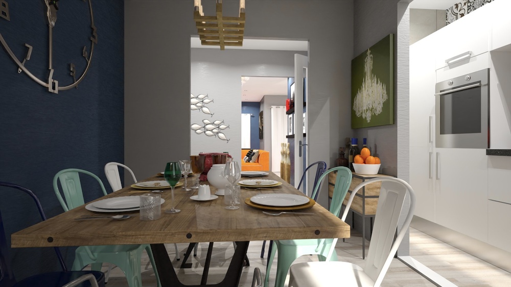 How to Decorate a Dining Rooms With No Windows
