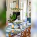 How to Decorate a Glass Dining Room Table for Christmas