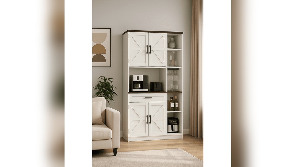 How to Decorate a Hutch in a Multi-Use Dining Room