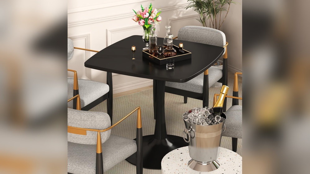 How to Decorate a Small Square Dining Table