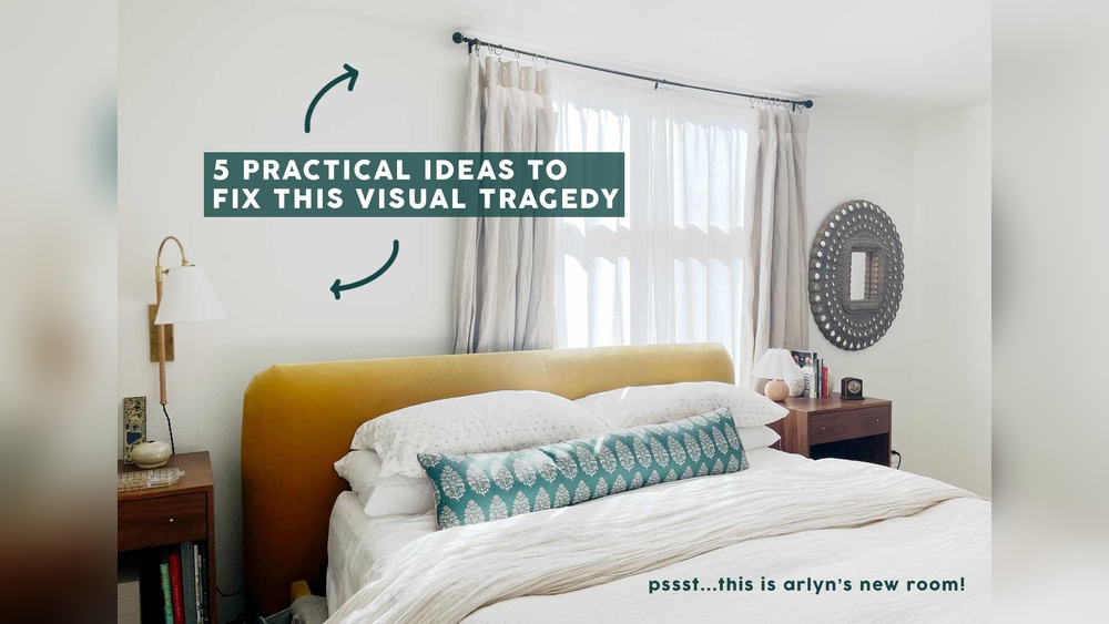How to Decorate Bedroom With off Center Window