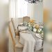 How to Decorate Dining Table With Tablecloth