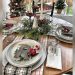How to Decorate Round Dining Table for Christmas