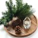 Kitchen Island Centerpiece Tray