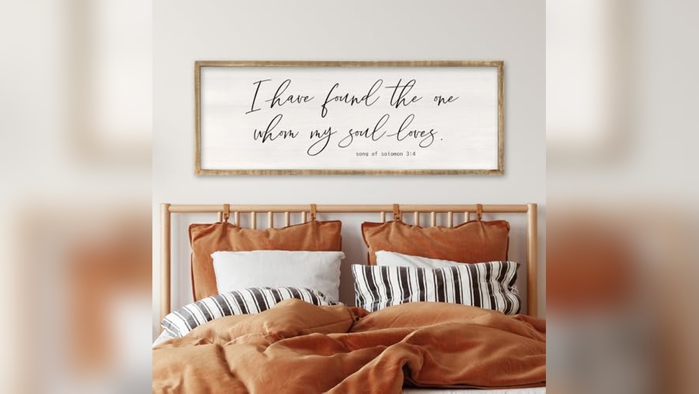 Master Bedroom Over the Bed Decor