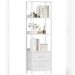 White Shelf Bedroom Decor