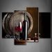 Wine Wall Decor for Dining Room