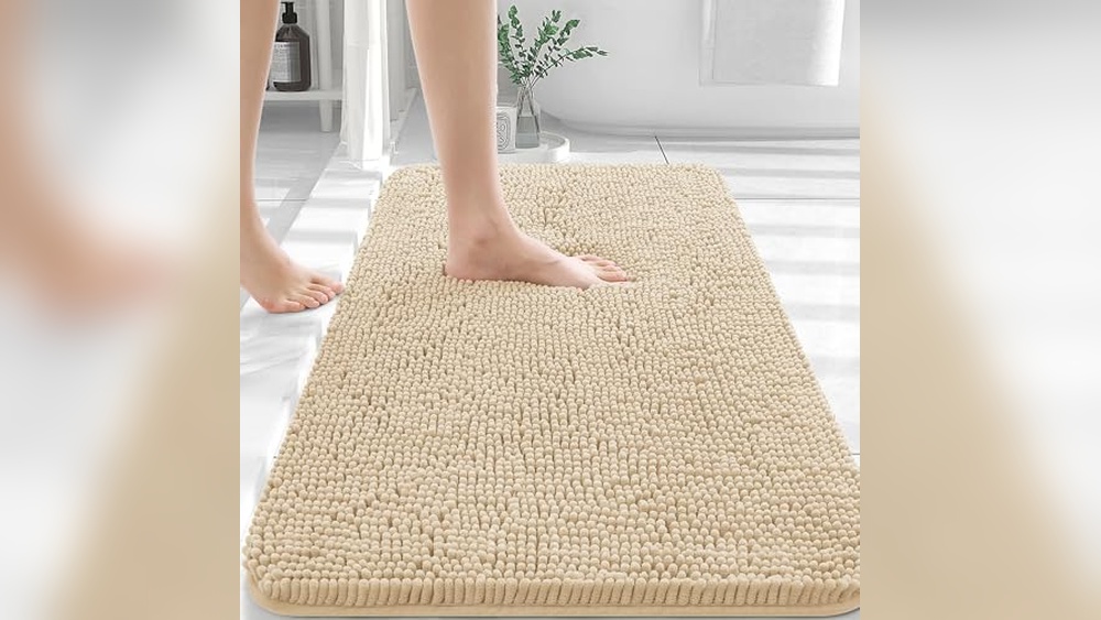 Beige Bathroom Rugs