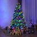 Best Artificial Christmas Trees Multi Color Lights on Sale Walmart