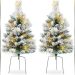 Best Artificial Flocked Christmas Trees under 80