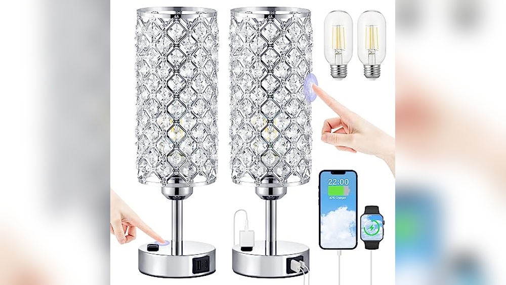 Best Crystal Table Lamps for Bedroom