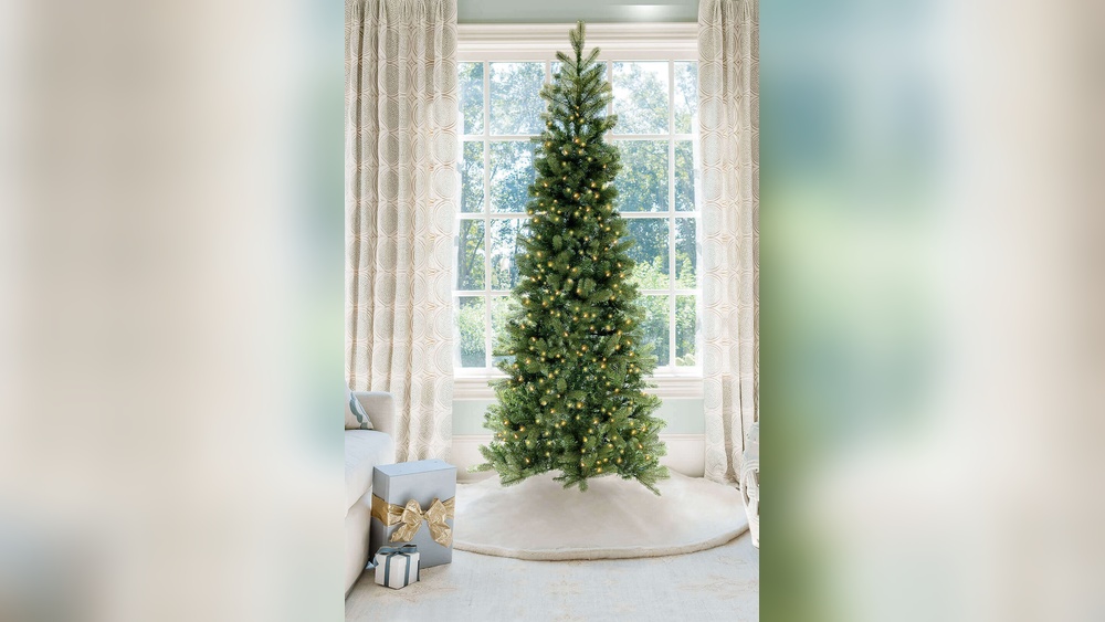 Best Dual Light Narrow Artificial Christmas Tree