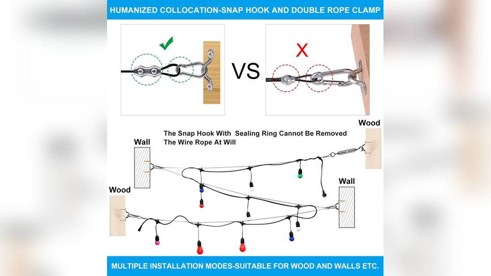 Best Guide Wire for String Lights