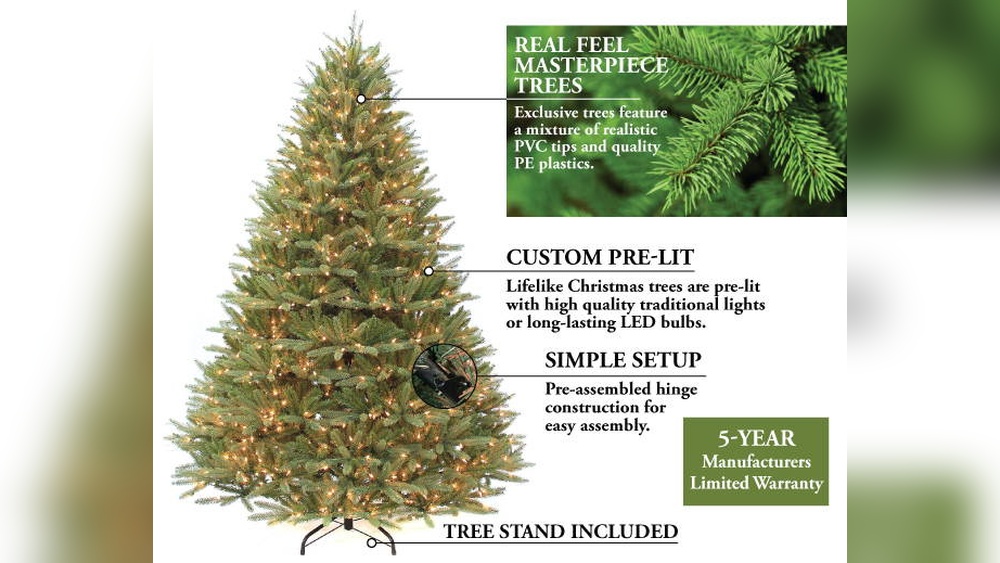 Best in Store Selection of Artificial Christmas Trees in Suffolk