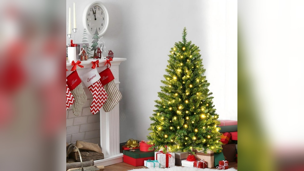Best Life Like 5 Foot Artificial Pre Lit Christmas Tree