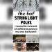 Best Poles for Outdoor String Lights