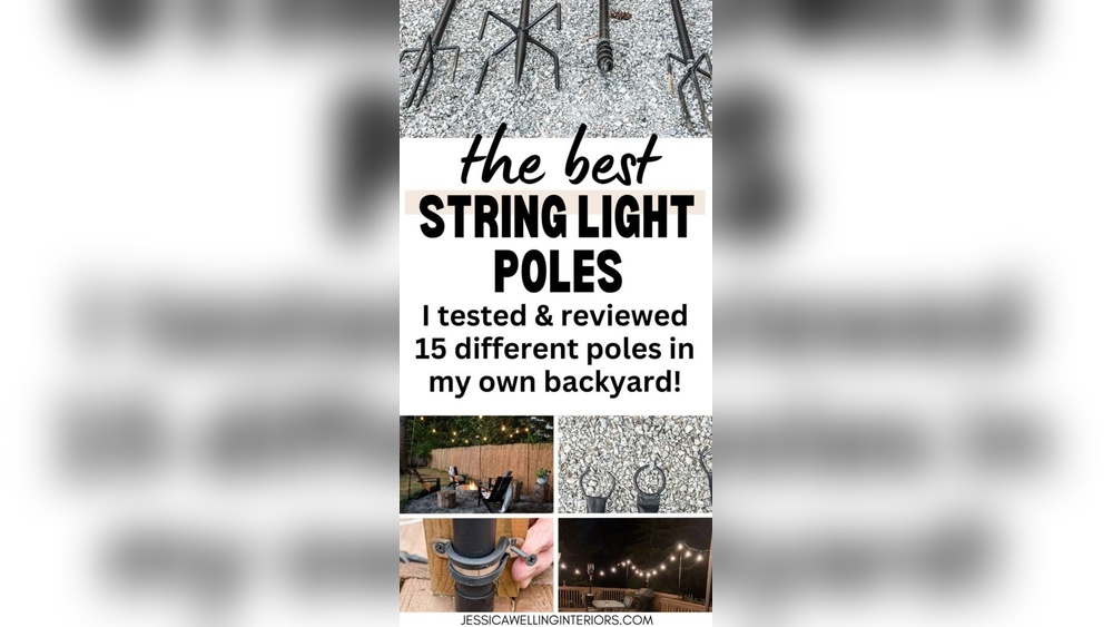 Best Poles for Outdoor String Lights