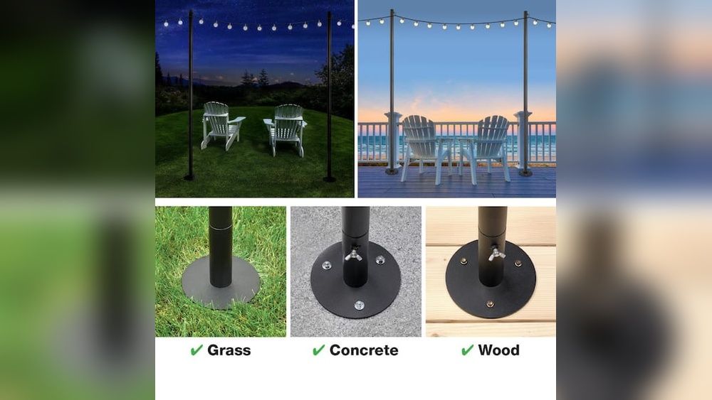Best Poles for String Lights