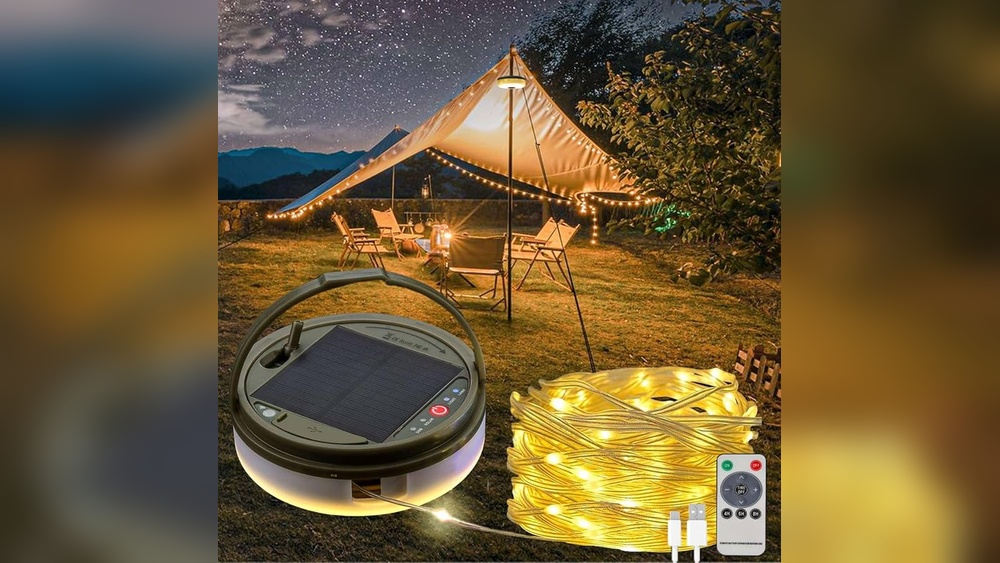 Best Solar String Lights for Camping
