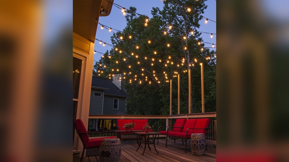 Best Way to Hang Outdoor String Lights