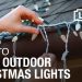 Best Way to String Christmas Lights