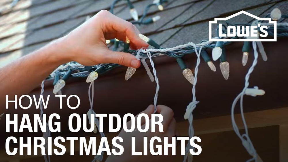 Best Way to String Christmas Lights