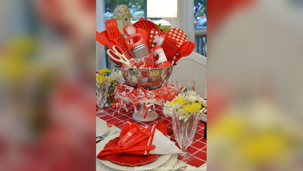 Bridal Shower Centerpieces for Tables Kitchen Themed