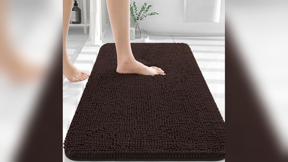 Brown Bathroom Rug