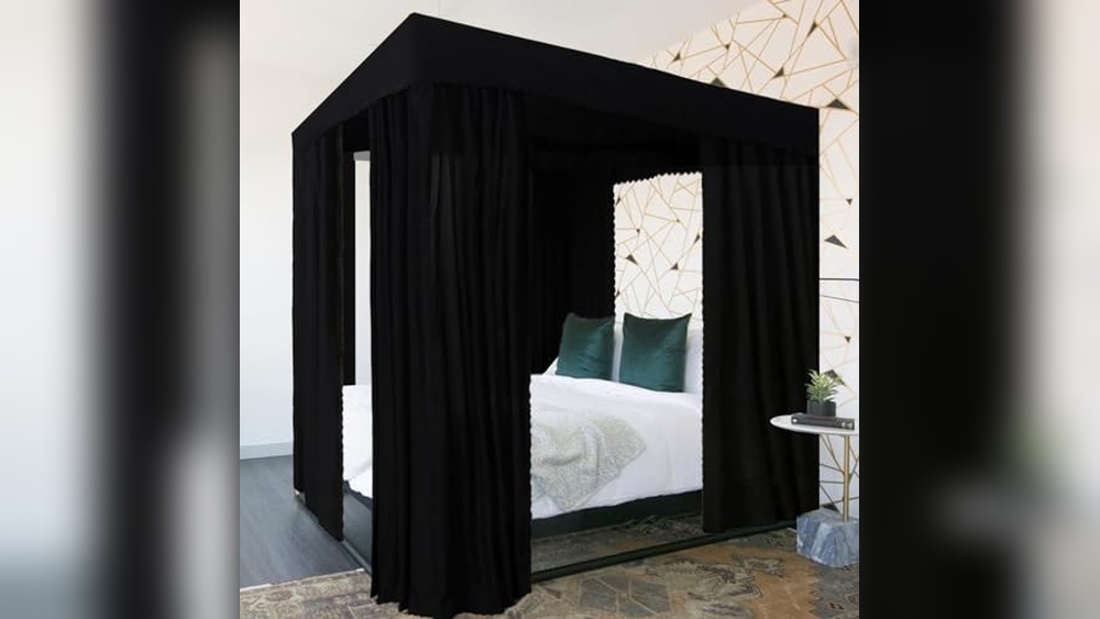 Canopy Bed Drapes Queen