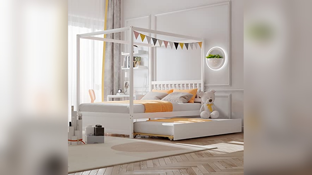 Canopy Bed With Trundle